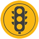 ukr traffic code test 2023 android application logo